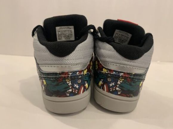 Reebok Marvel Superhero Multi Hero Toddler Sneakers - Size 5 - Picture 3 of 8